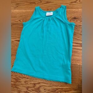 Hanna Andersson Turquoise Tank Size 110cm US 5 100% Pima Cotton